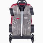 Mochila Infantil Cars Relâmpago McQueen 3D com Rodinhas Triplas Formato de Carro Alça Retrátil